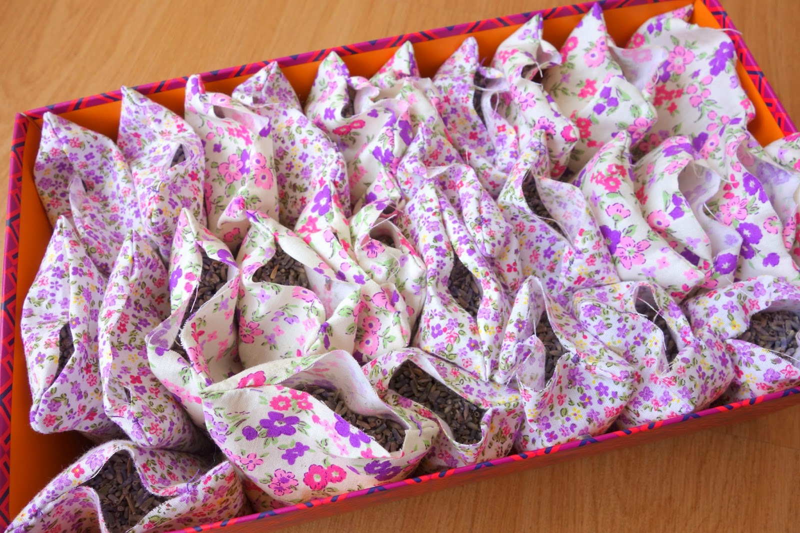 Pasture Living DIY Dried Lavender Potpourri Pouches