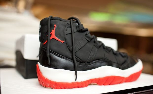 jordan 11 noir rouge