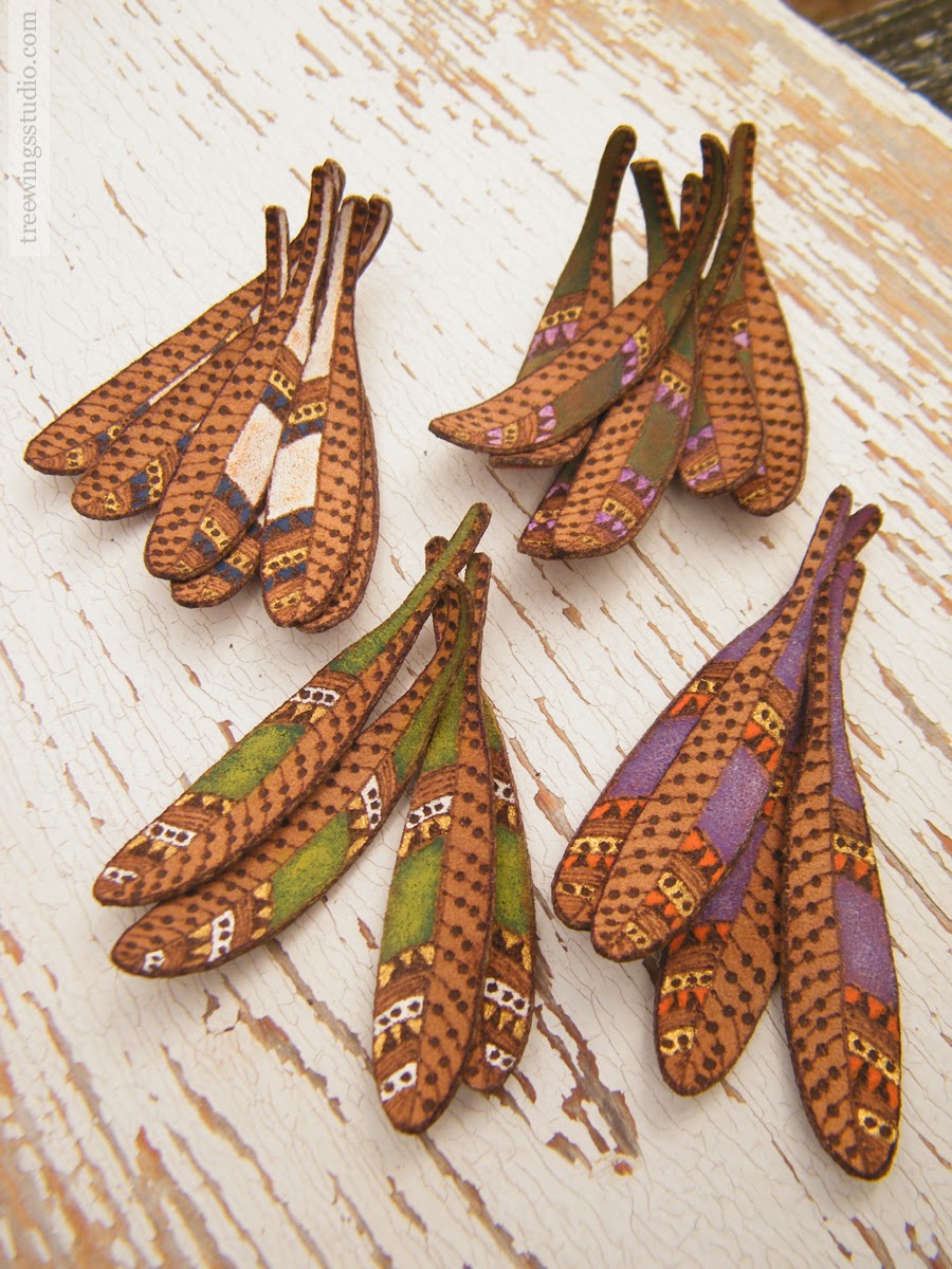 Tree Wings Studio A tutorial for you! And new feather colors!