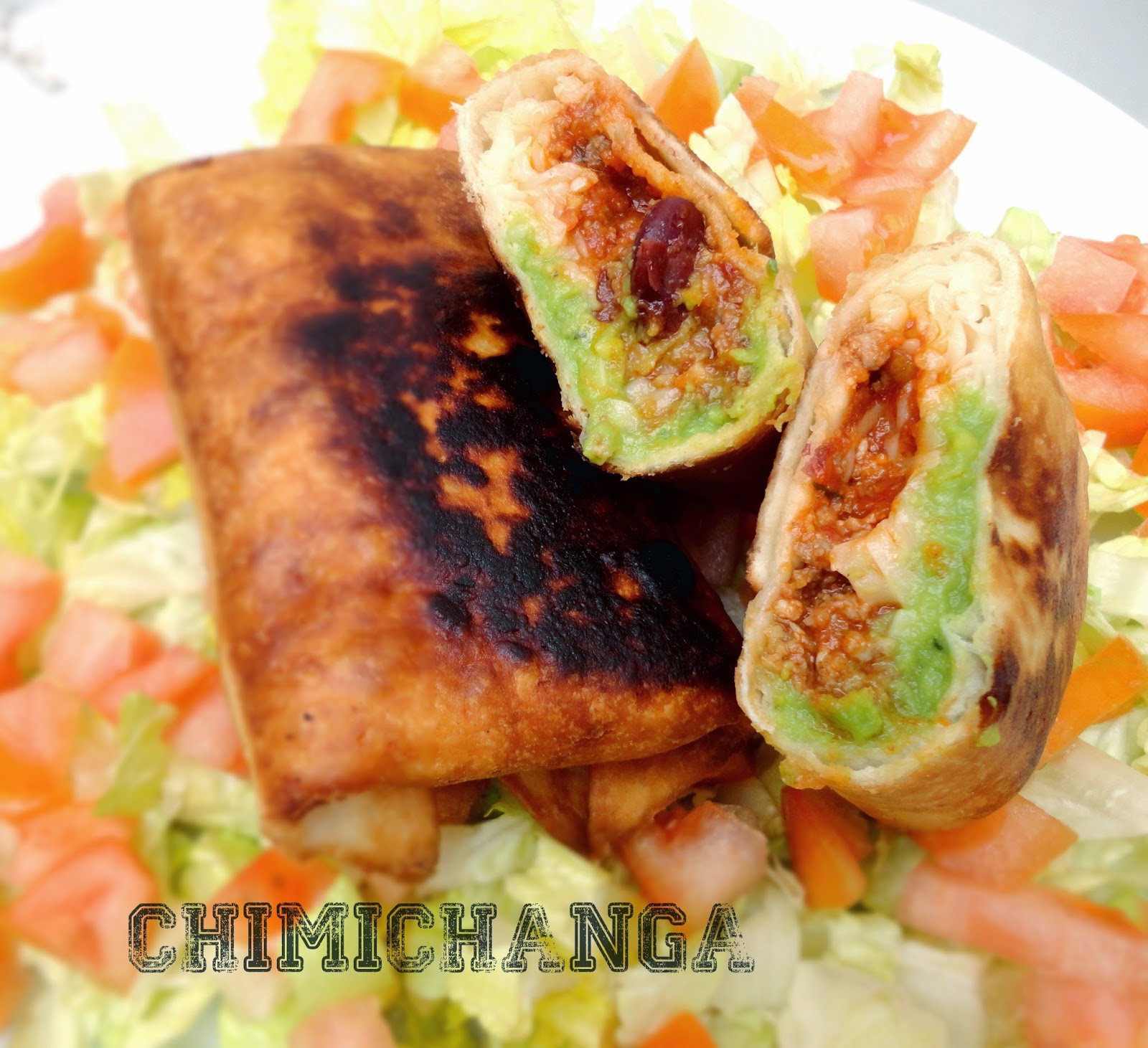 Chimichanga de pollo  Recetas de cocina mexicana, Recetas