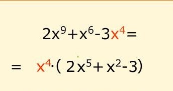Matemáticas: Factorización: Factor Común