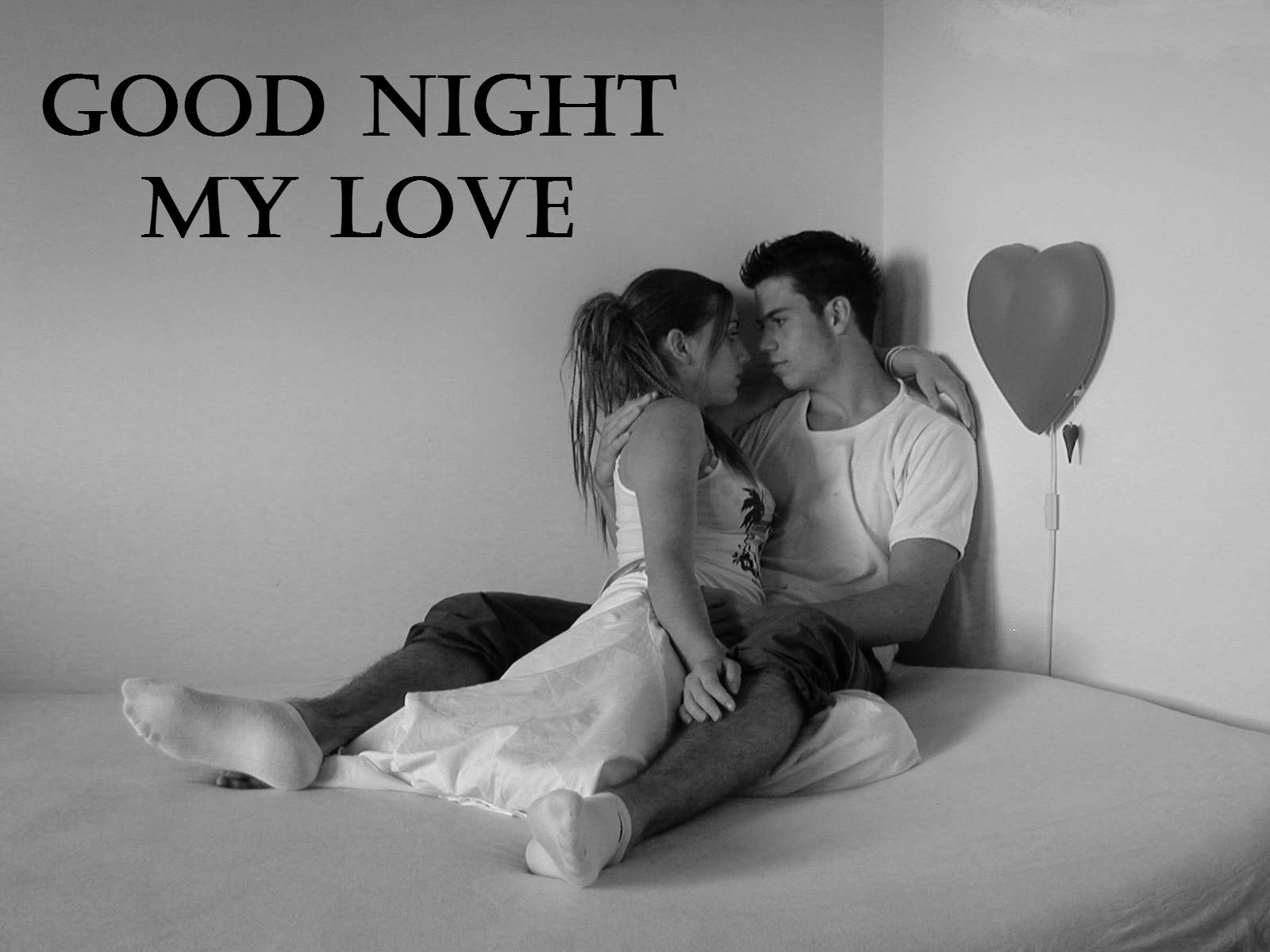 Image result for good night love quotes with couple images