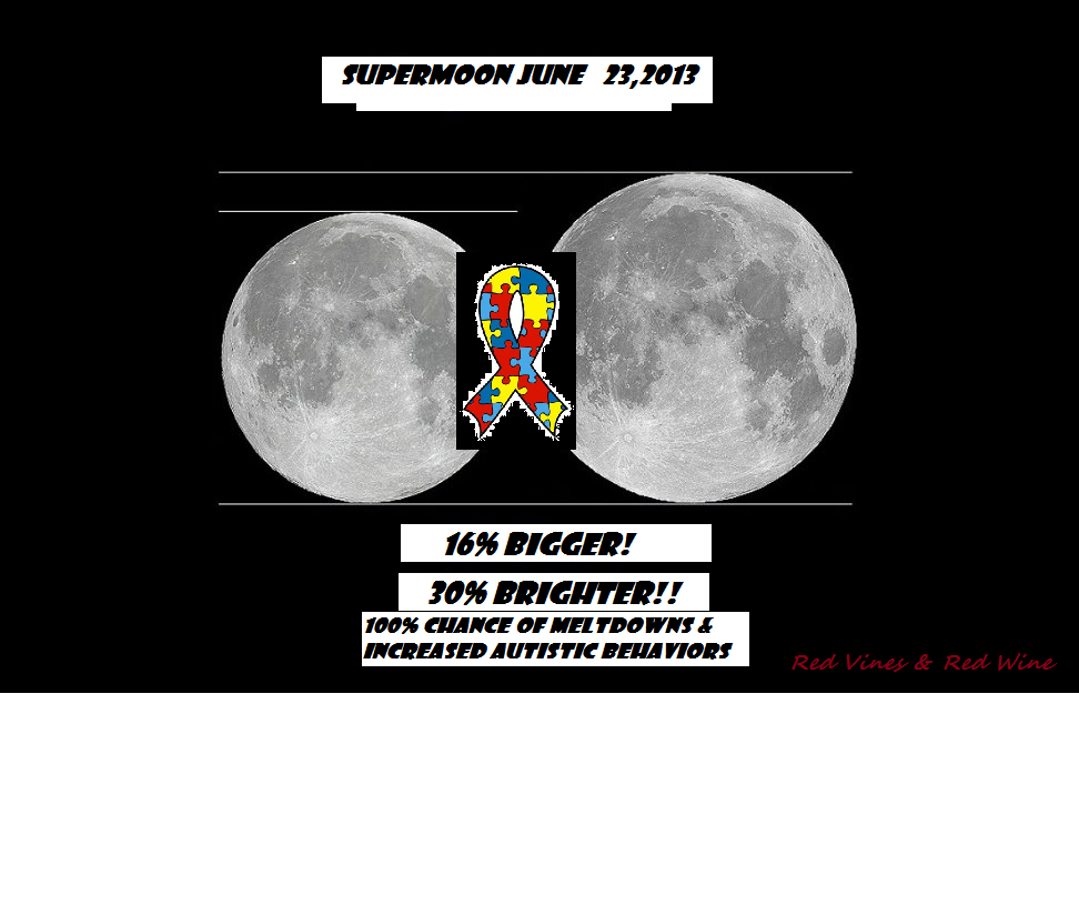 red vines and red wine full moon madness and autism what is the supermoon2013 red vines and red wine full moon madness and autism what is the