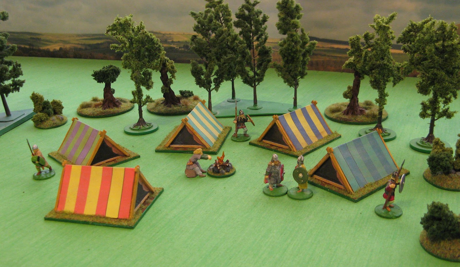 Wooden Tents