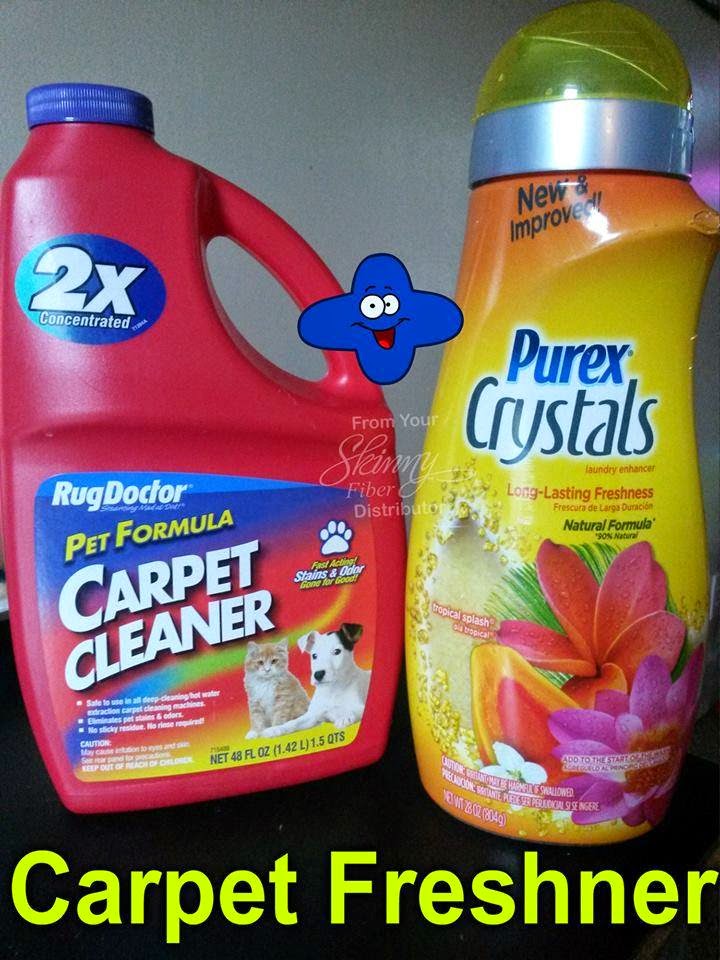 Move it and lose it. CARPET FRESHNER