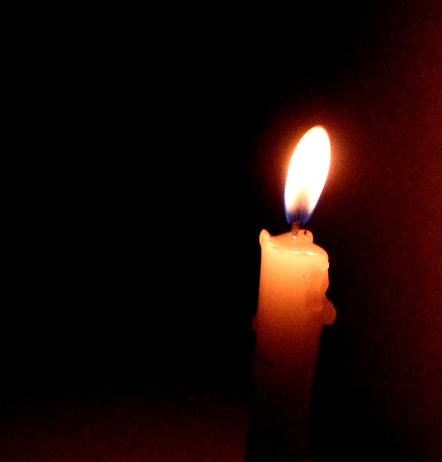 All that Nisu has to say... Life a melting candle