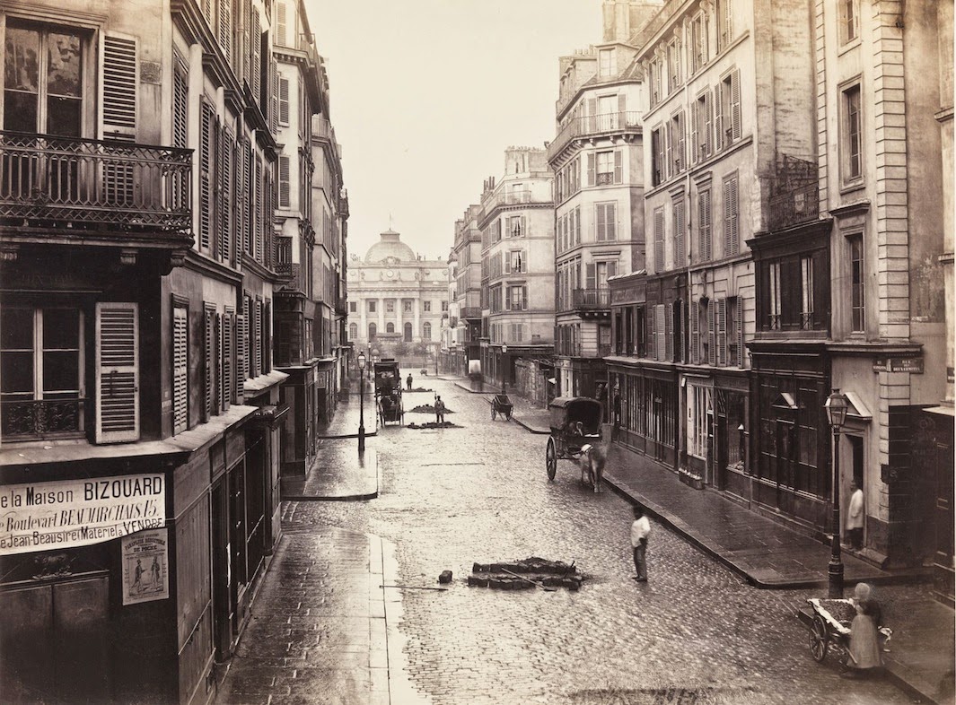 Amazing Vintage Photographs of Streets of Paris From the 1860s