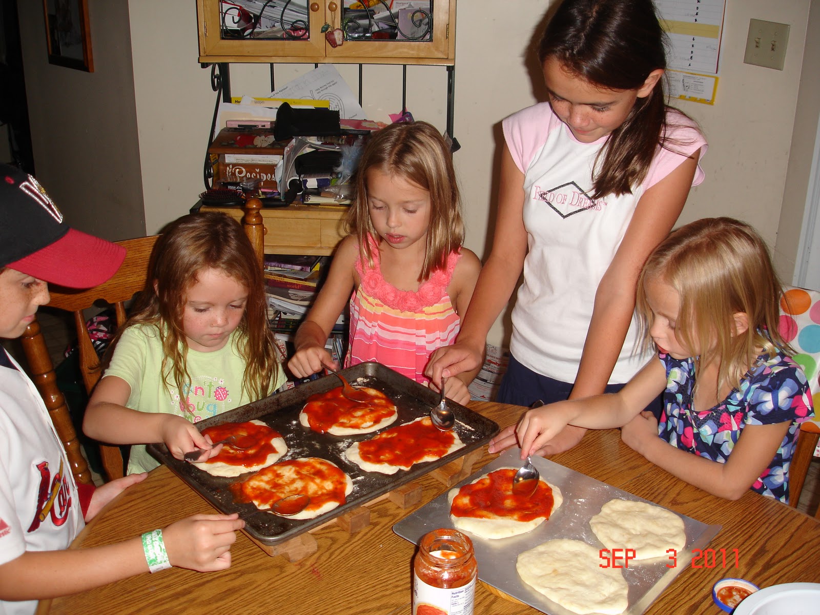 The Henderson Family: Back-To-School Slumber Party 2011