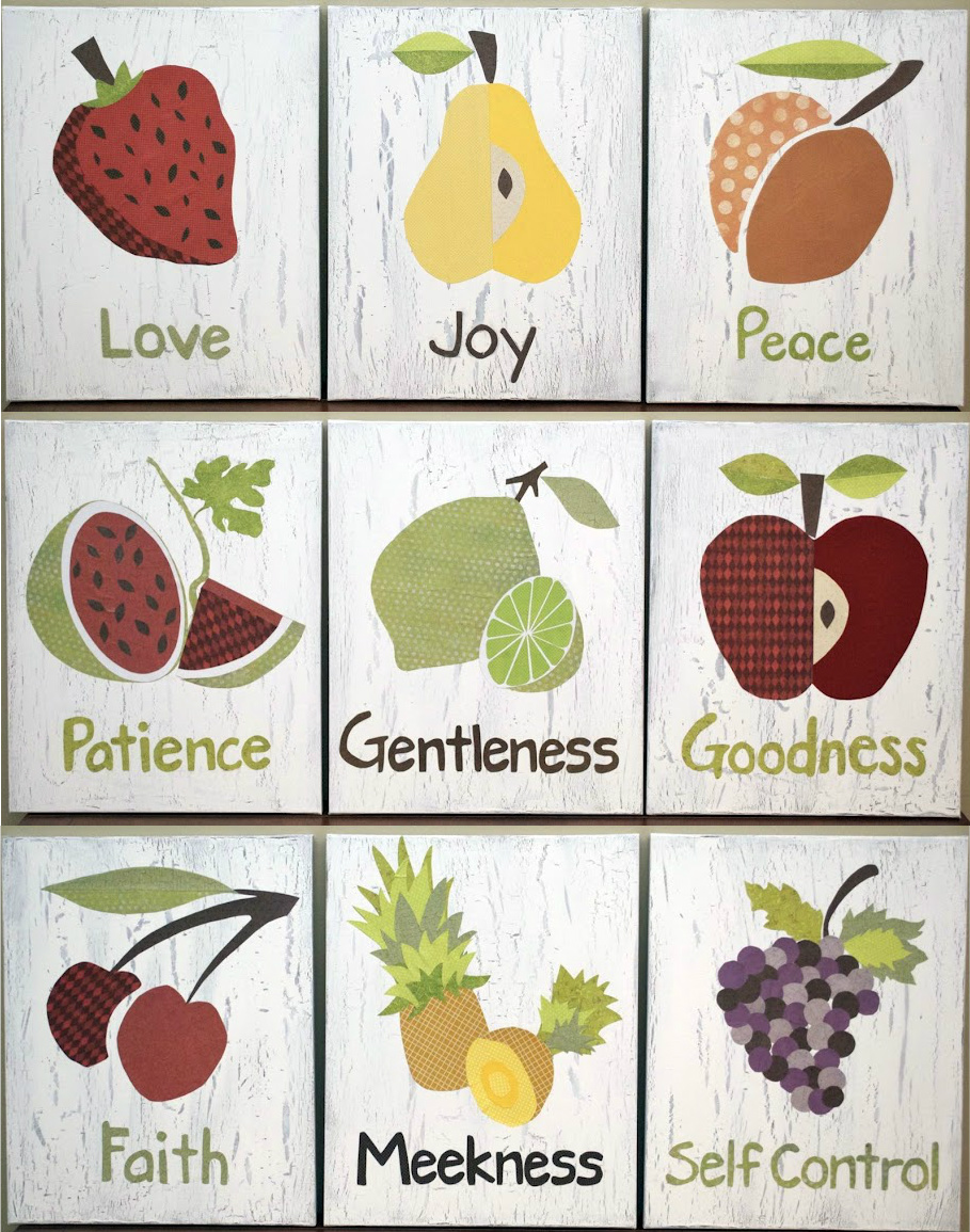 Low Country Living Fruit of the Spirit Art