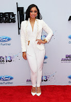 Mya looking hot in  a white outfit