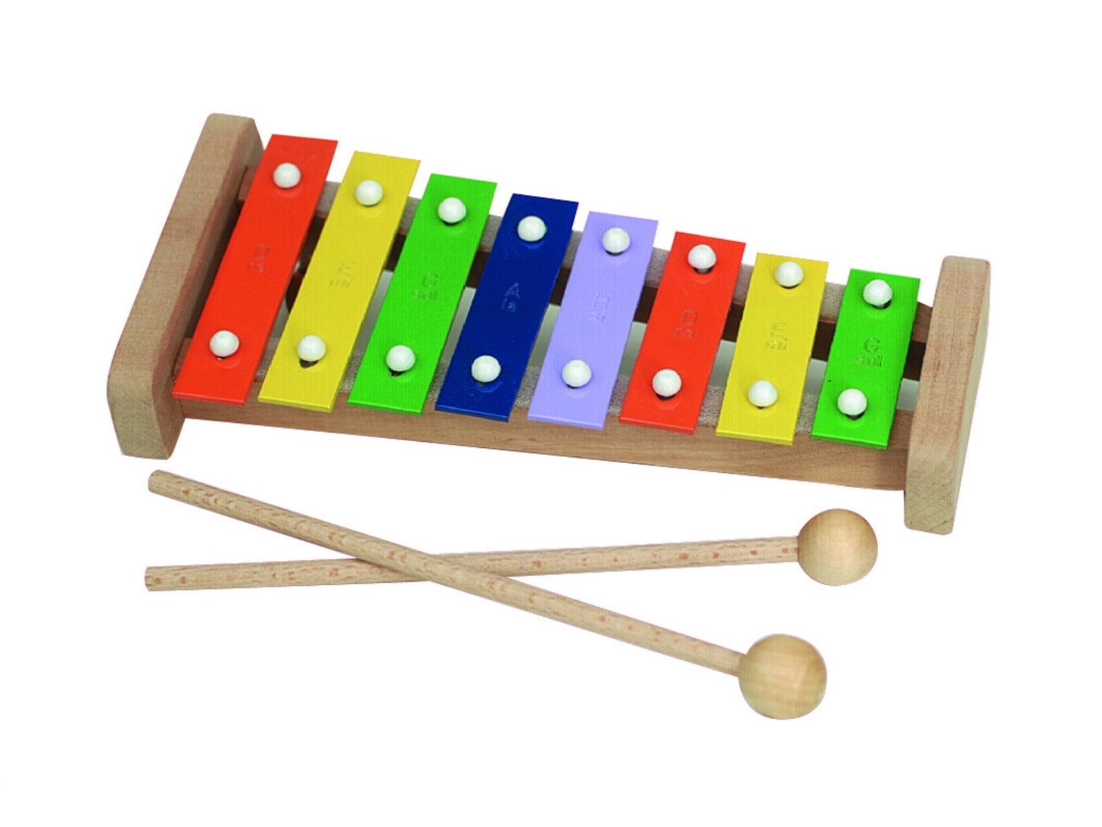 Ronda redonda Instrumentos Orff. El Glockenspiel.