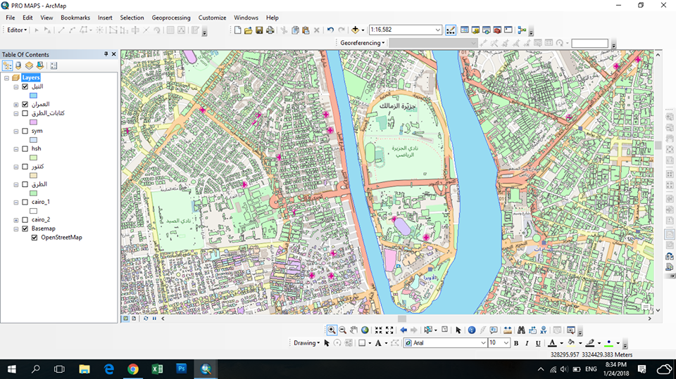 تحميل قاعدة بيانات للبلكات السكنية لمناطق القاهرة الكبري File Geodatabase Gis For You