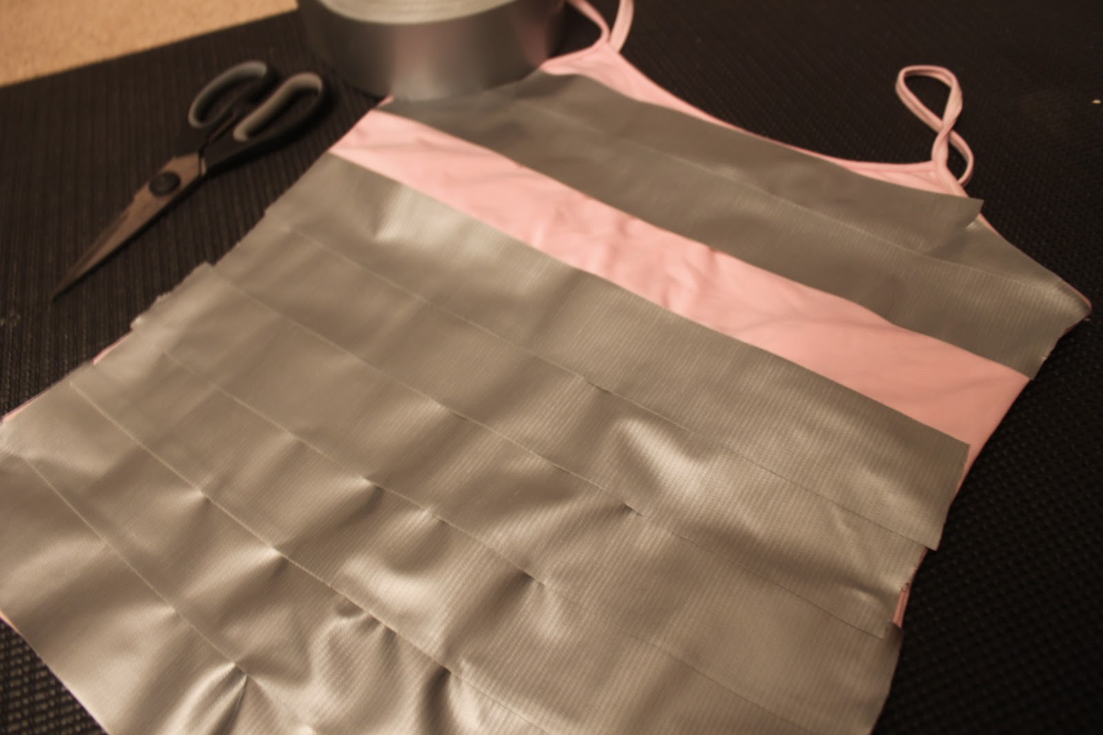 Sincerely, Sabrina: How to: Make a duct tape dress