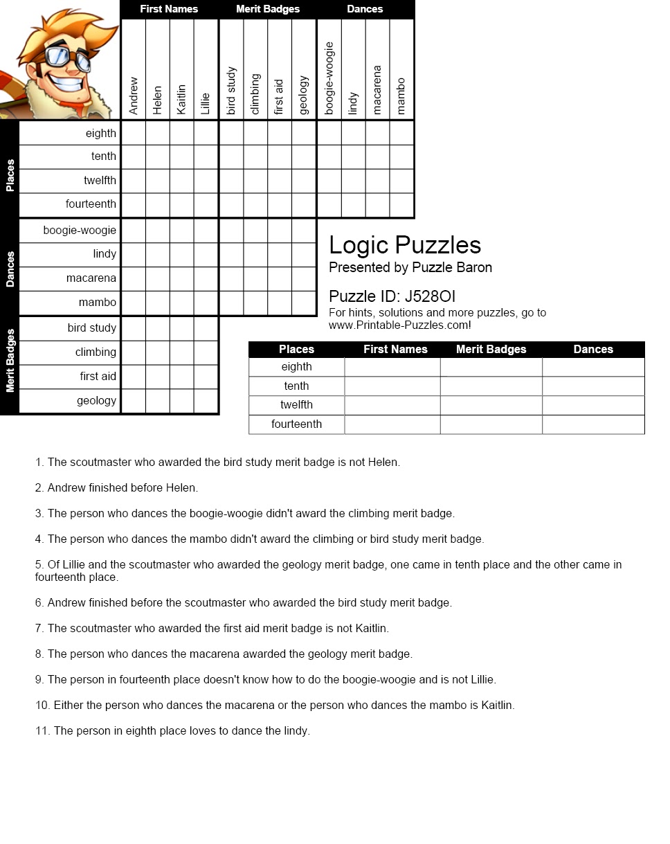 worksheet Pythagorean Theorem Puzzle Worksheet logic worksheets praradio printable worksheets