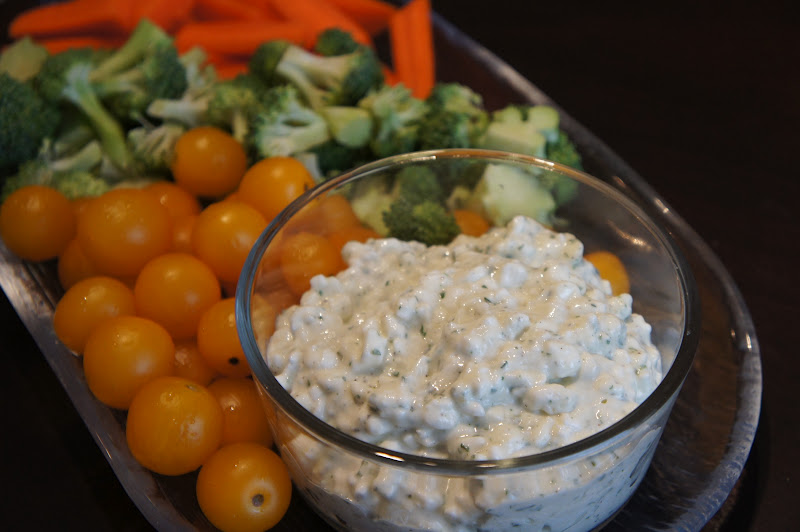 Cooking for Powers Cottage Cheese Ranch Dip