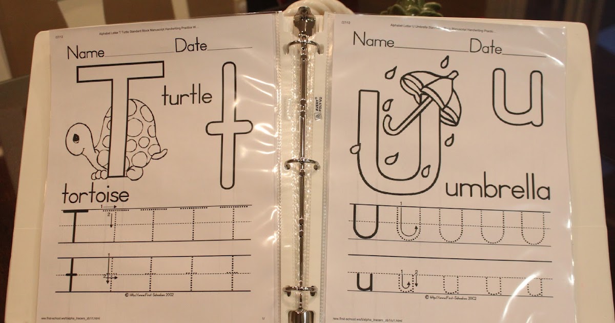 Keeping up with the Kiddos: Pre-K Workbook