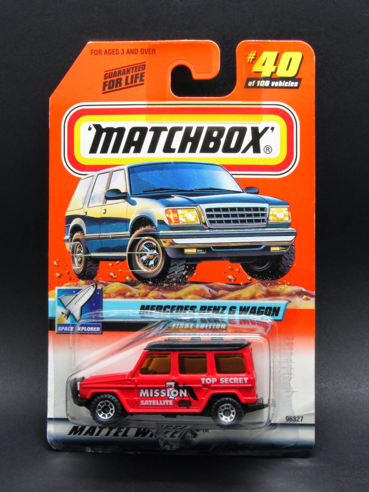Diecast Hobbist 2000 Matchbox MB40 96327 MercedesBenz G Wagon
