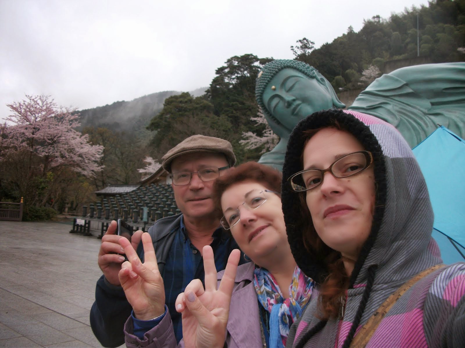Com Vera e Jó no Japão