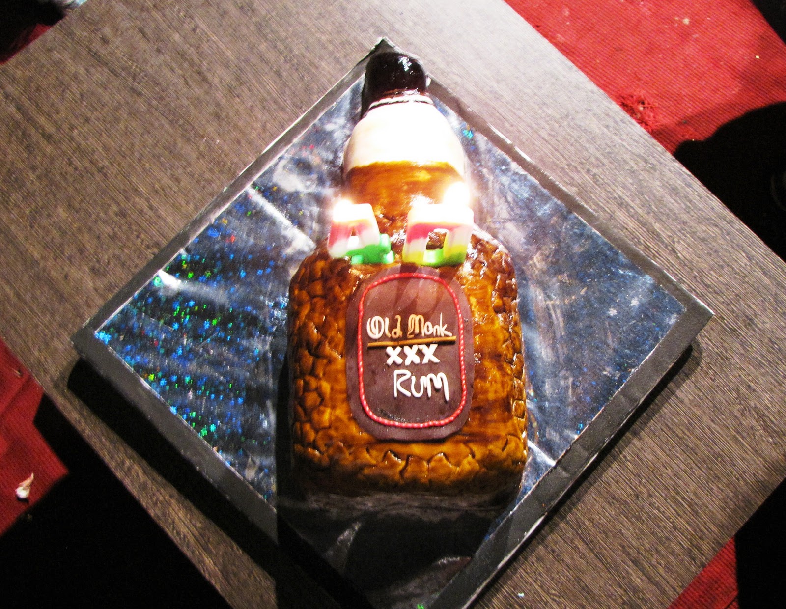The Cake Story The Old Monk