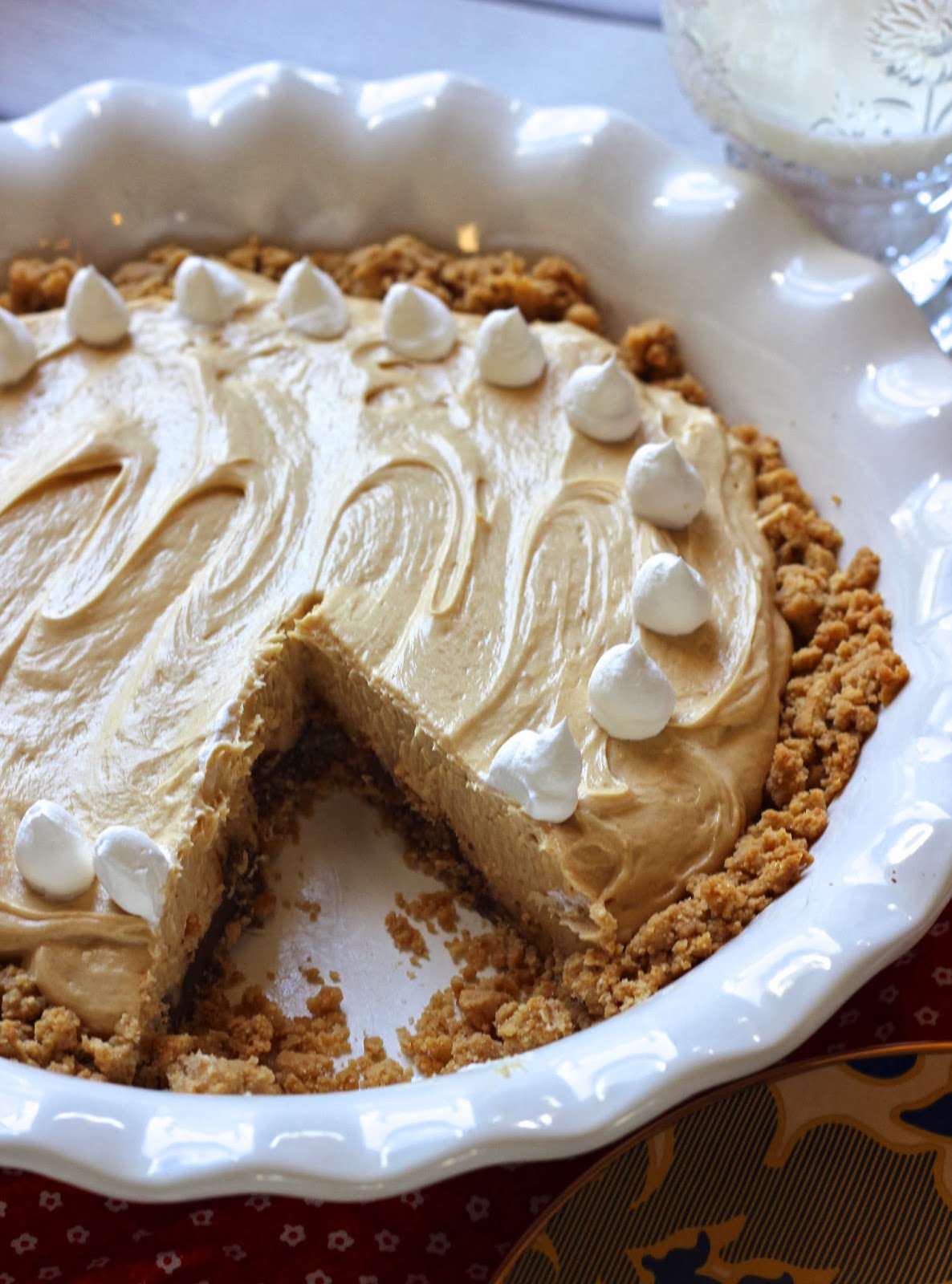 ValSoCal Peanut Butter Pie with Nutter Butter Crust