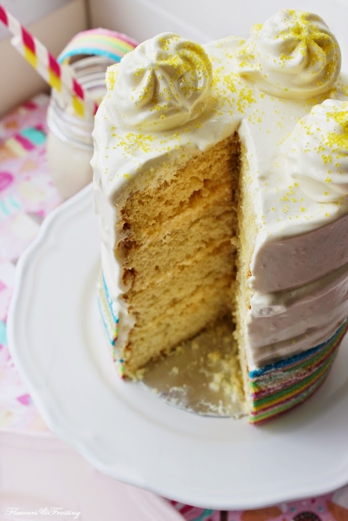 Flavours & Frosting Lemon Jelly Layer Cake