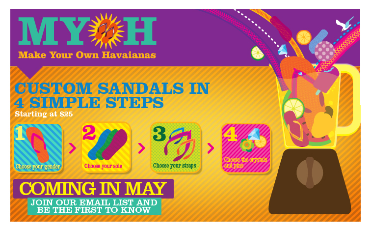 make your own havaianas