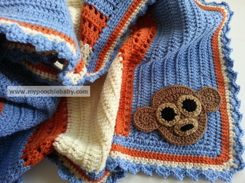 Raising Mimi @PoochieBaby: Crochet Monkey Baby Receiving ...