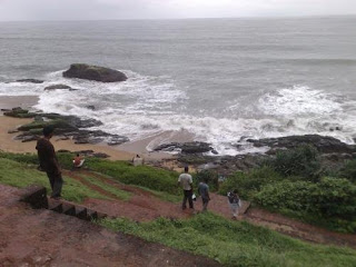 Way to Bekal Fort and beach