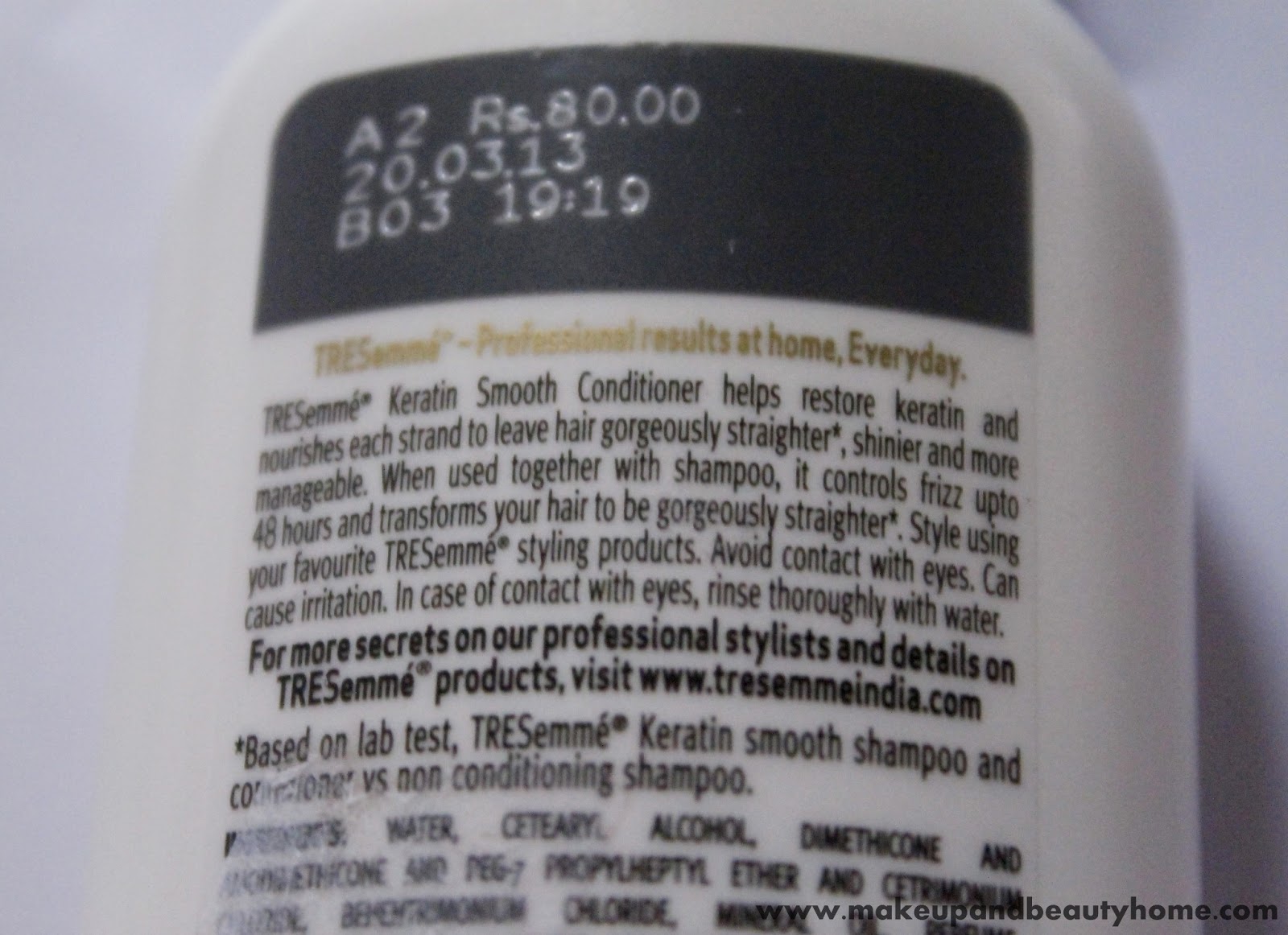 Tresemme Keratin Smooth Conditioner Review