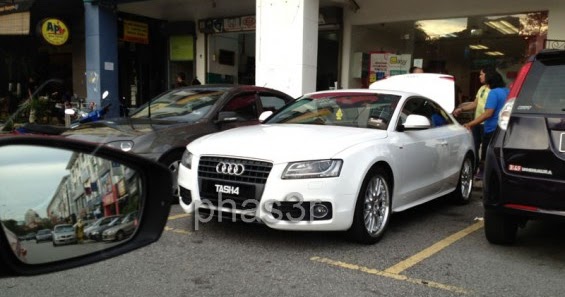 Kereta Mewah Audi A5 Cabriolet No Plat Tash4 Milik Tasha