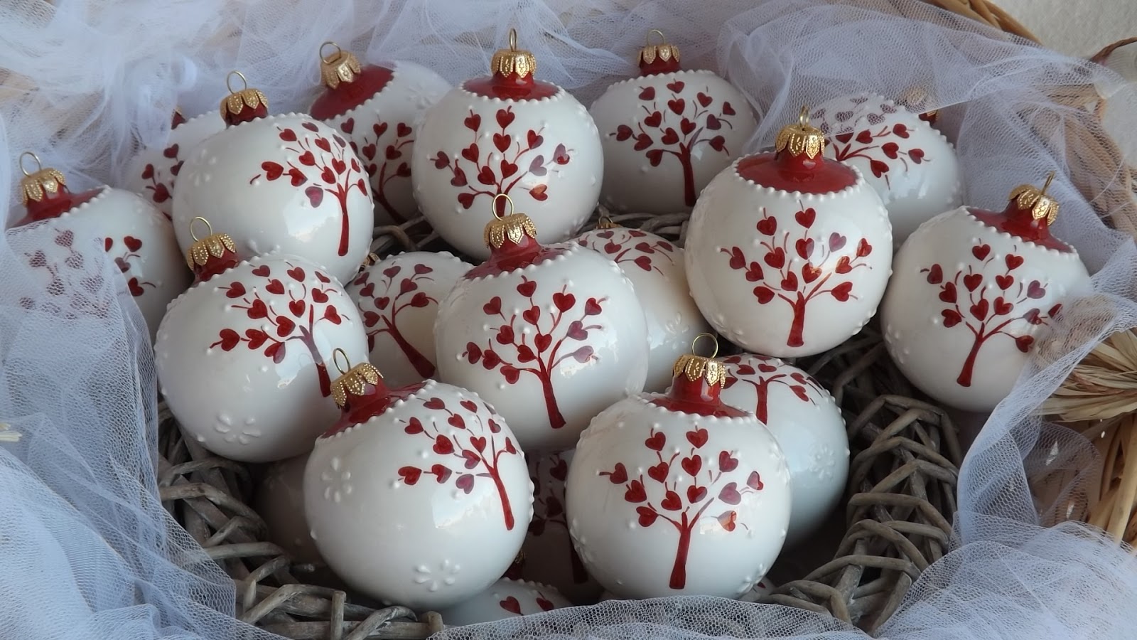 Ceramica Come Mestiere Pallina Di Natale Come Bomboniera Per Il Matrimonio Albero Della Vita