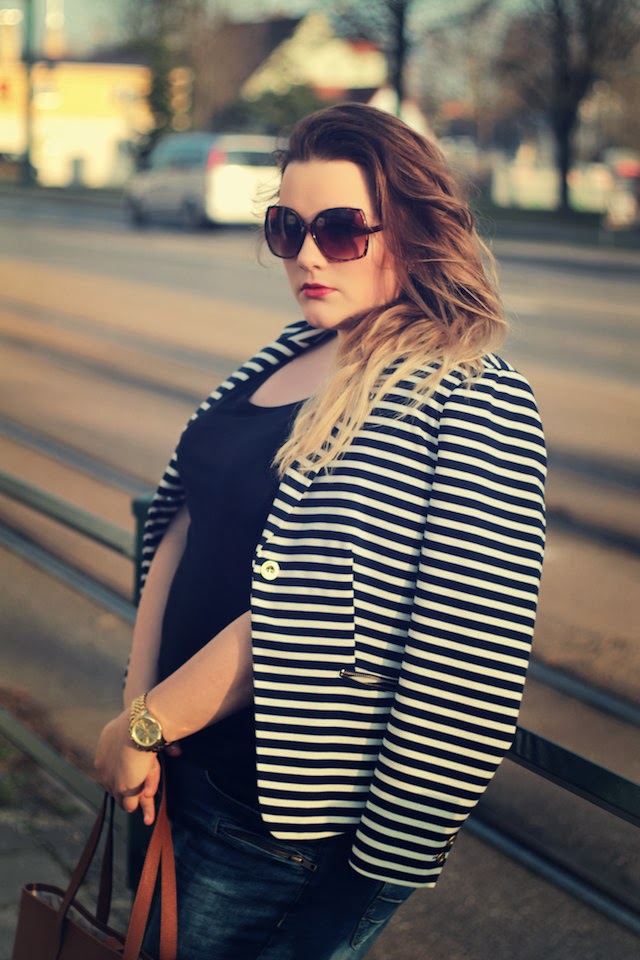 Plus Size Outfit – Marine & Michael Kors