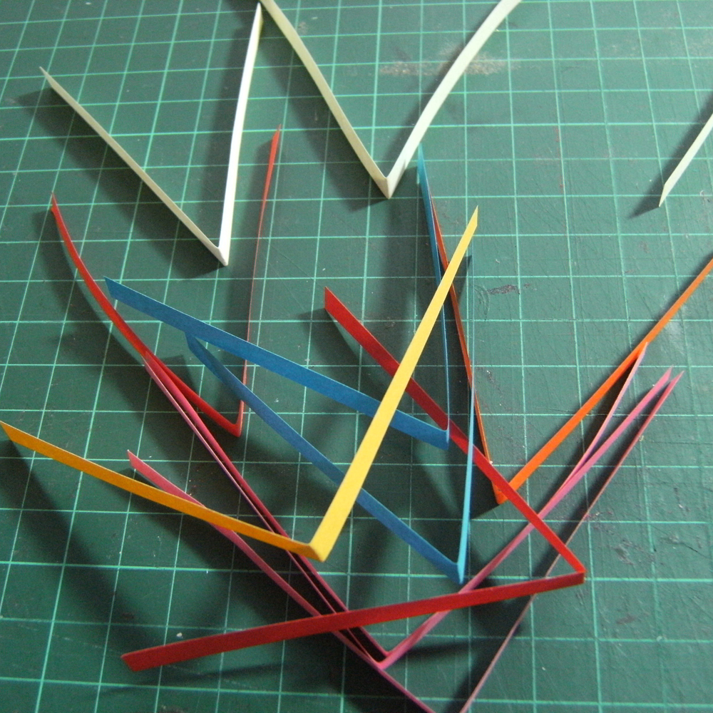 Lizzie Made Paper Hearts Bunting Tutorial