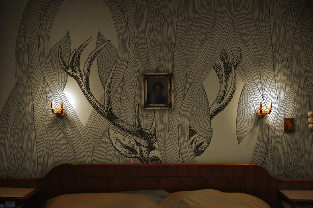 Decoración de dormitorio para hombres | vinildeco.com