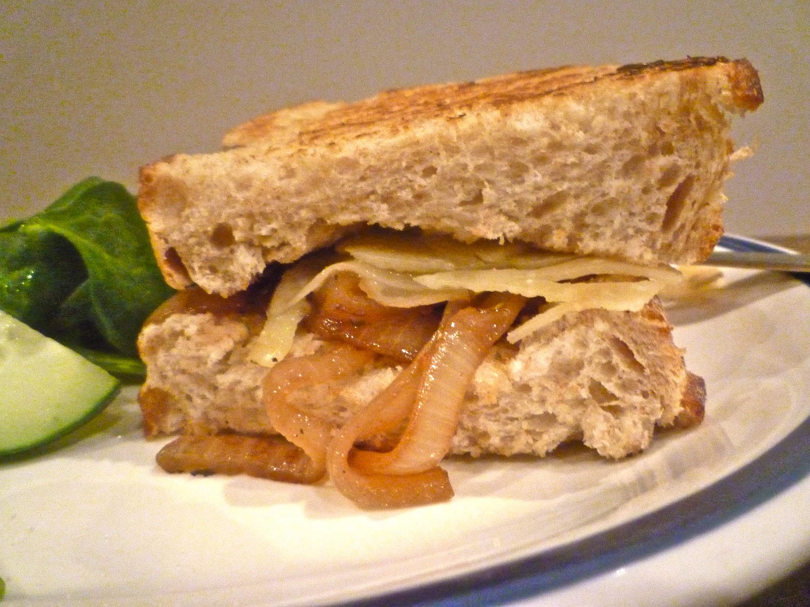 What's Baking in the Caramelized Onion and Gruyere