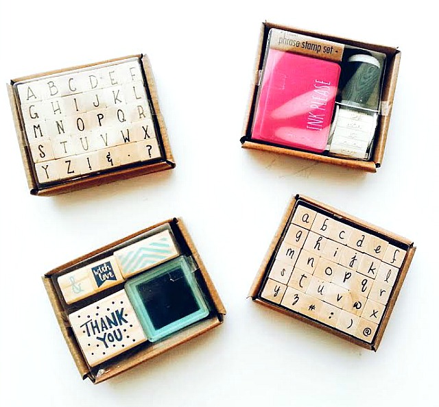 Target stamps / Seaweed Kisses