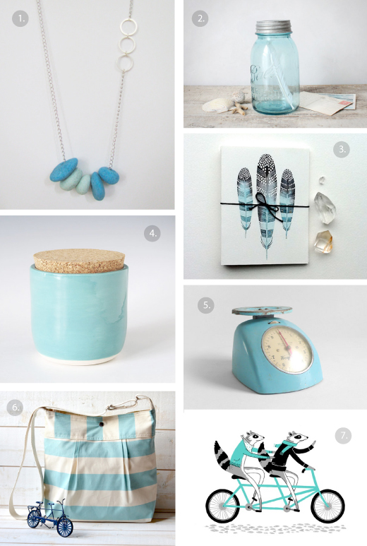 etsy finds pale blue shades