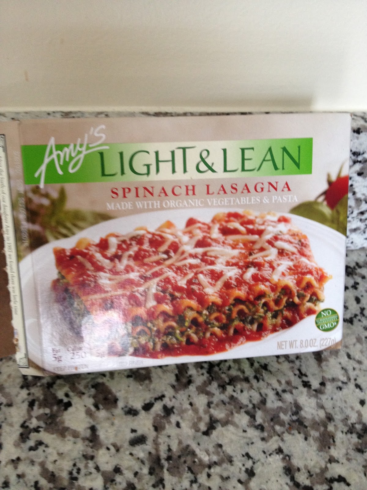 Obsessed with Food Amy's Light & Lean Spinach Lasagna