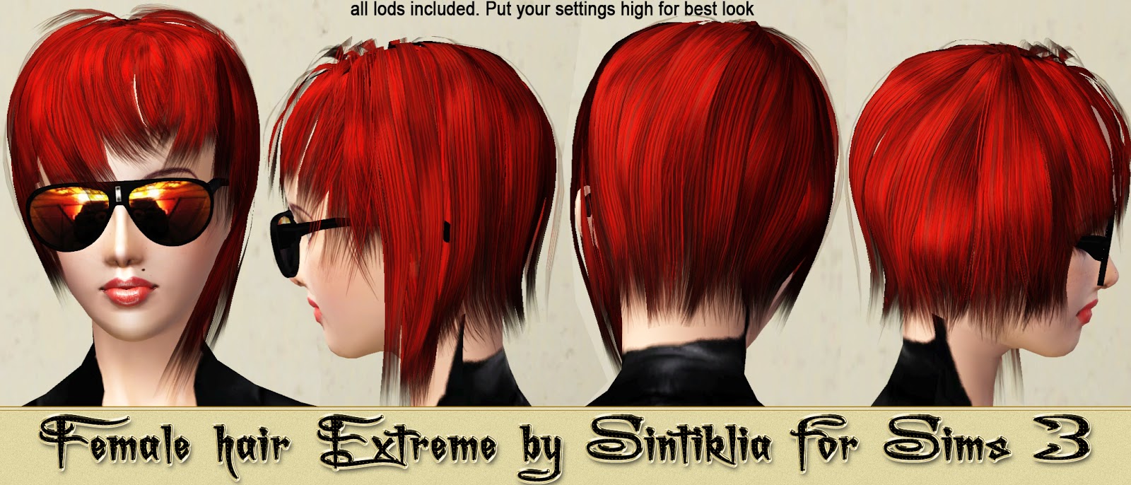 Female and male hair Extreme by Sintiklia All+rakurse_f