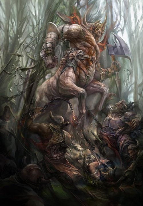 As ilustrações de fantasia de Derrick Song Song Weng Foong derricksong deviantart ilustrações fantasia games fan arts