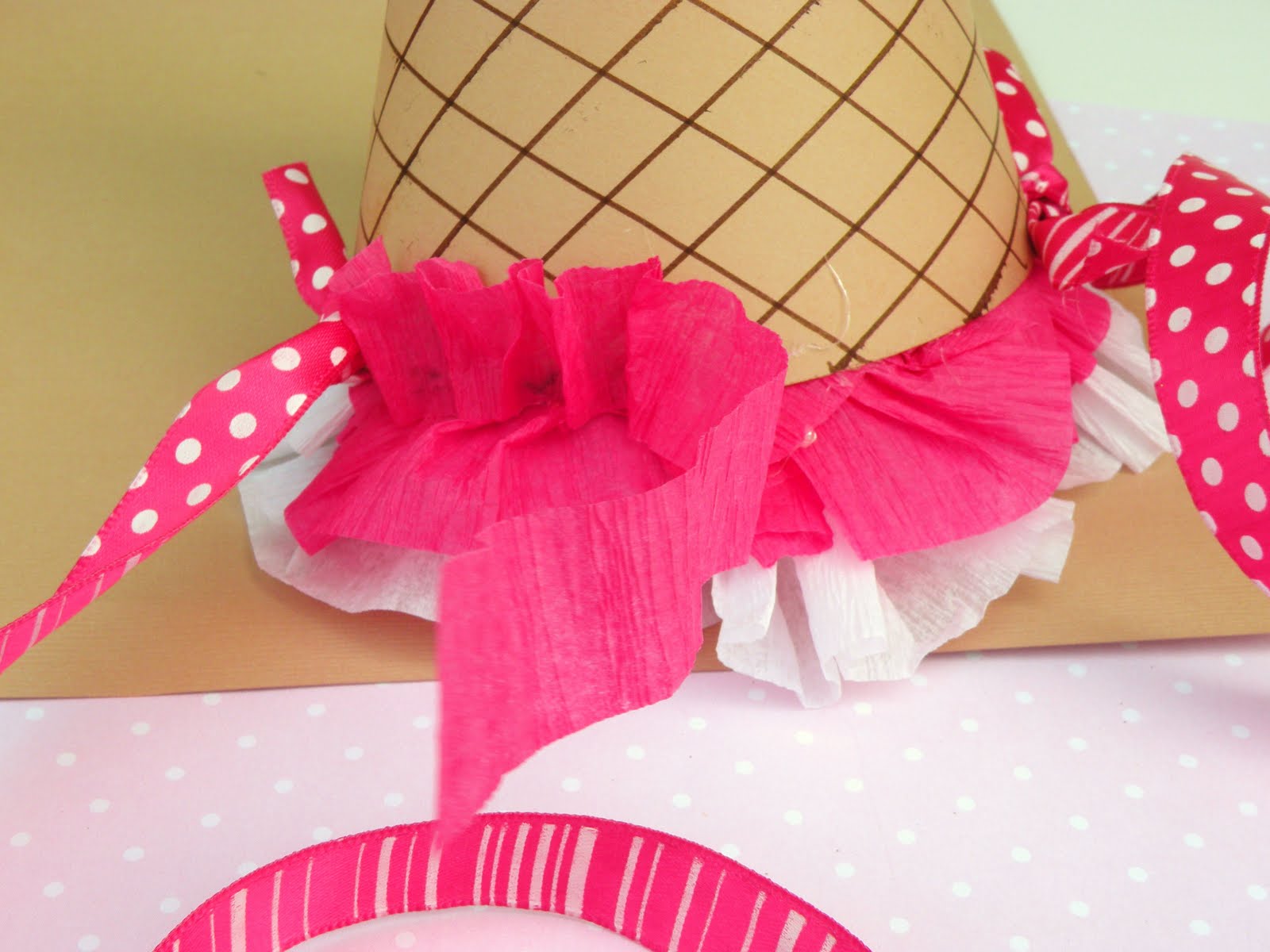 Icing Designs New ice cream design and DIY ice cream party hat!