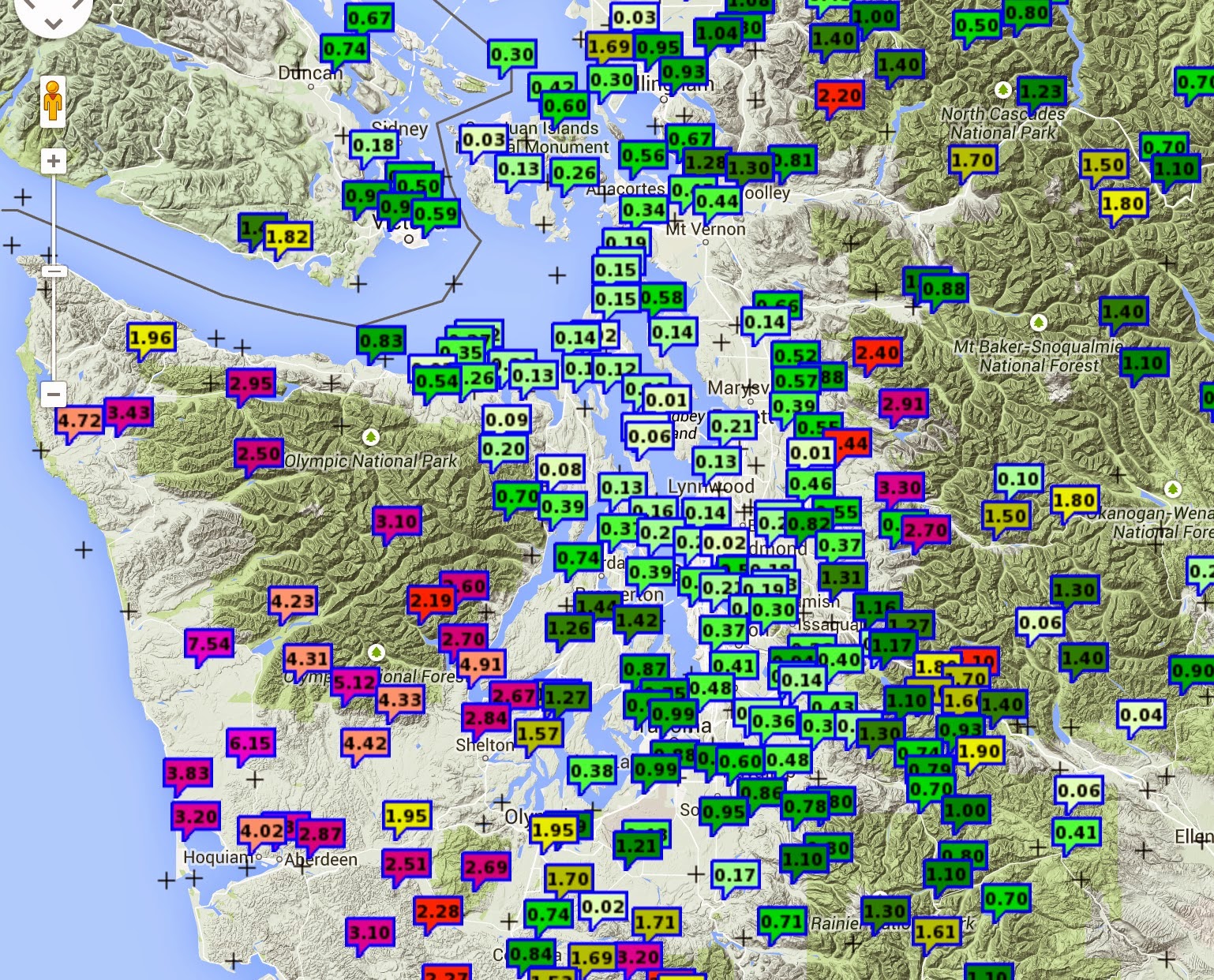 Cliff Mass Weather and Climate Blog Serious Rain and Profound Rain
