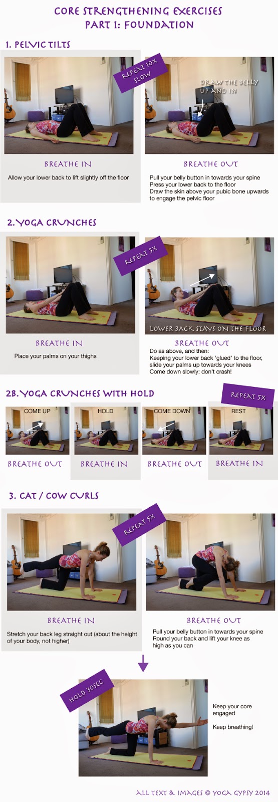 Yoga Gypsy 6 great exercises to build core strength