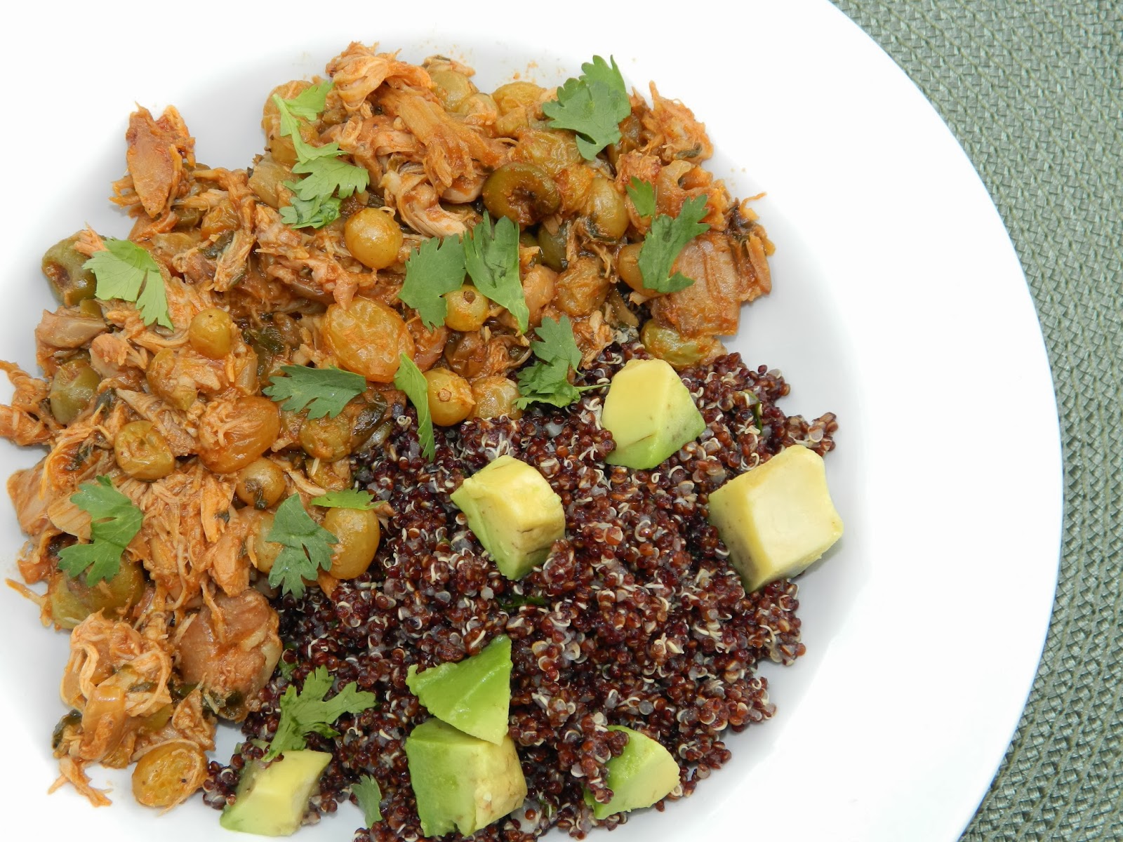 Spice Lime Slow Cooker Chicken Picadillo