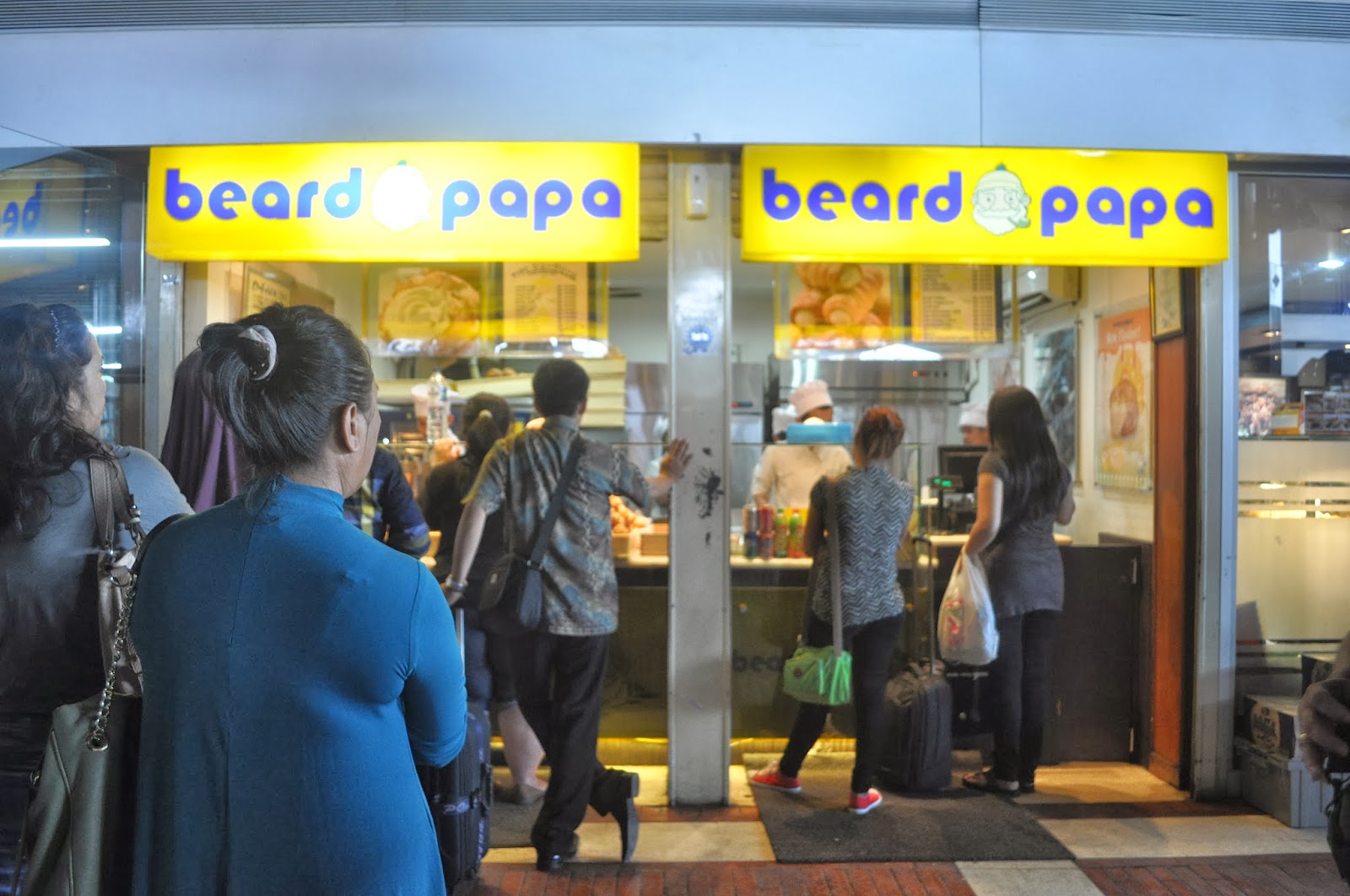 JessKITCHENLab Snacking Beard Papa's, Airport Terminal 1, Soekarno