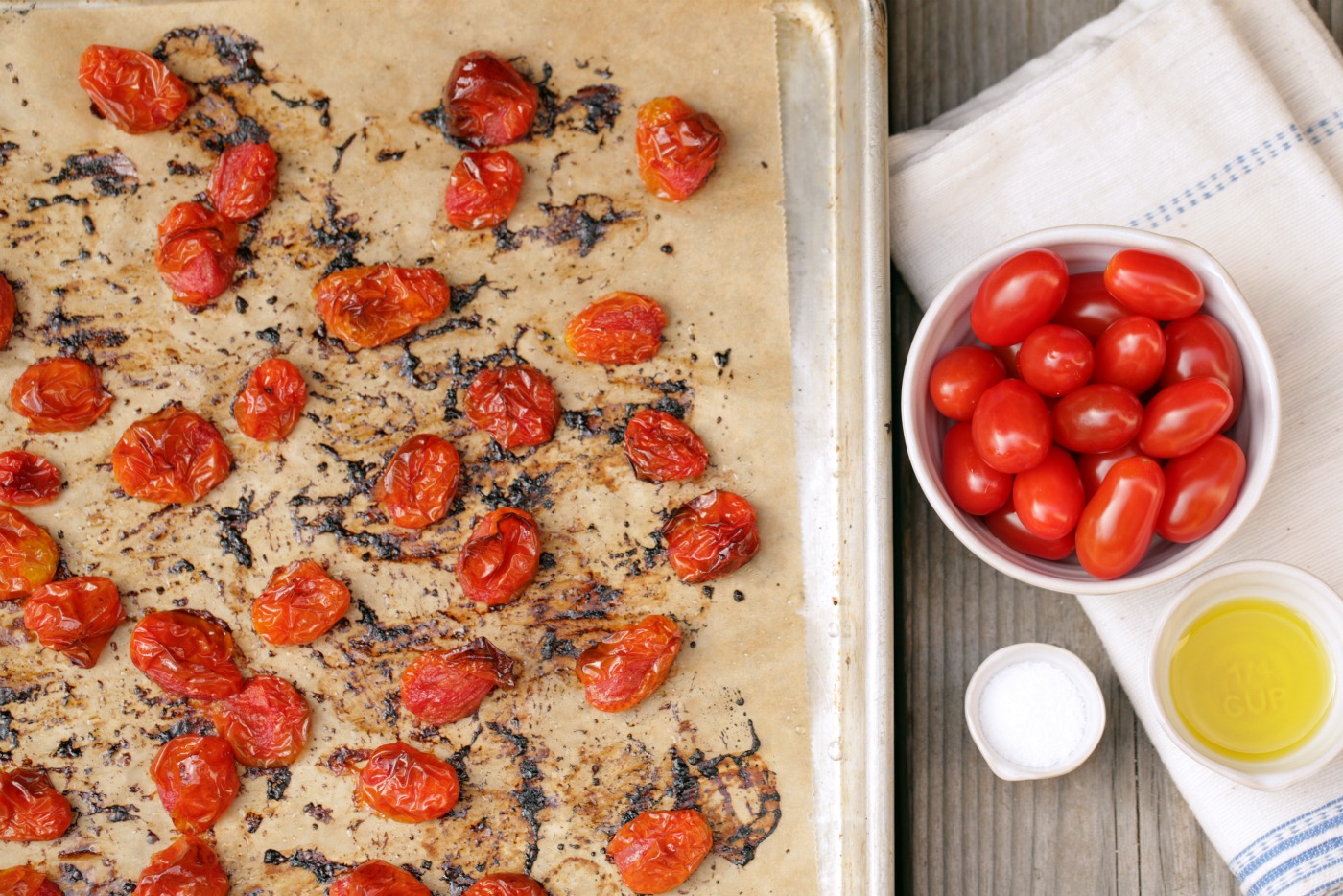 flour child Roasted Baby Tomatoes
