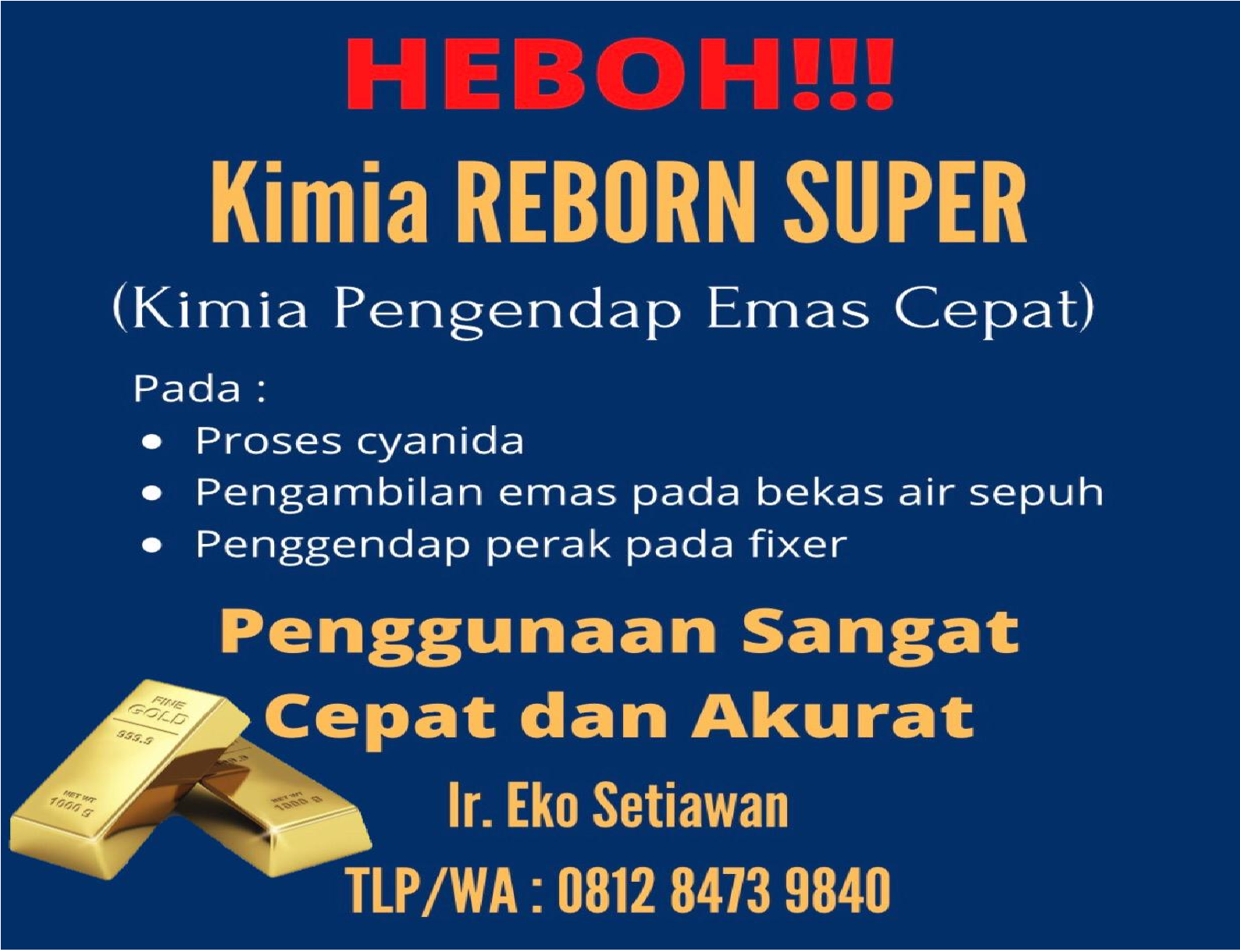 KIMIA REBORN PENGENDAP LOGAM