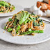 Creamy Pasta Verde with Garlic Brown Butter Breadcrumbs