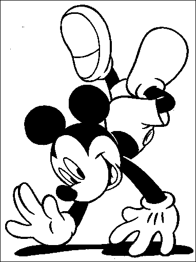 Here some coloring pages of Mickey Mouse..Click on the image, it  title=