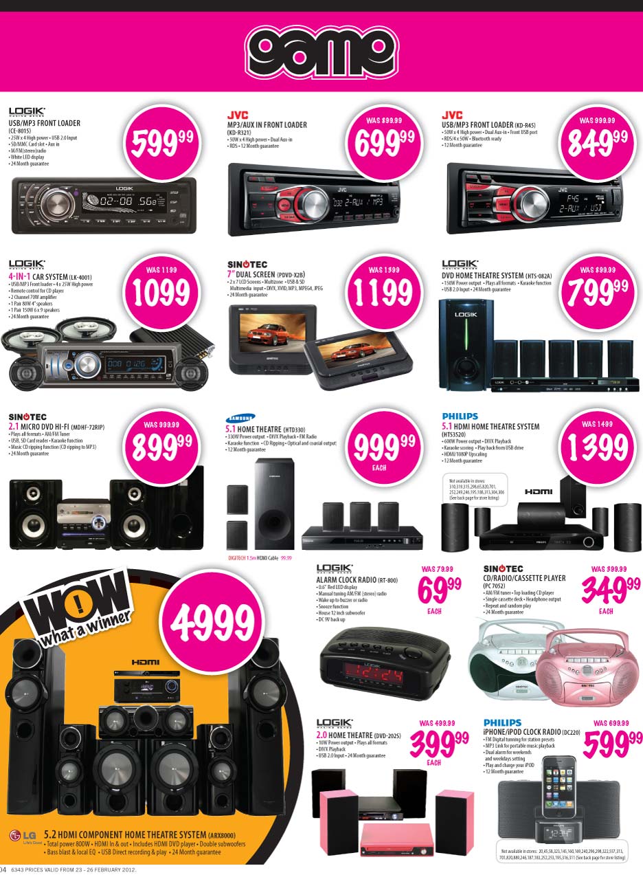 Lesotho Weekly Specials Game